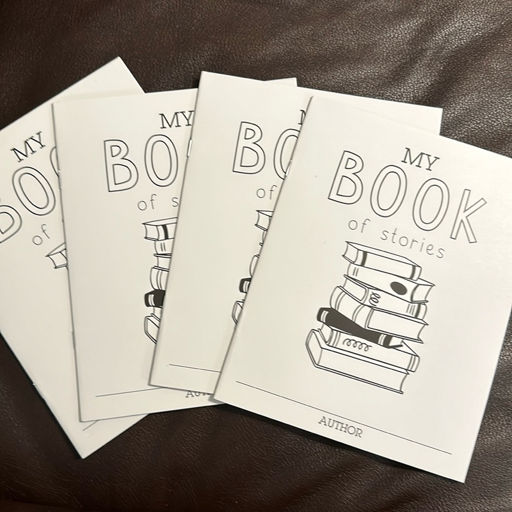 NEW - Set of 4 writing books - homeschool - ELA teacher workbooks - storytelling